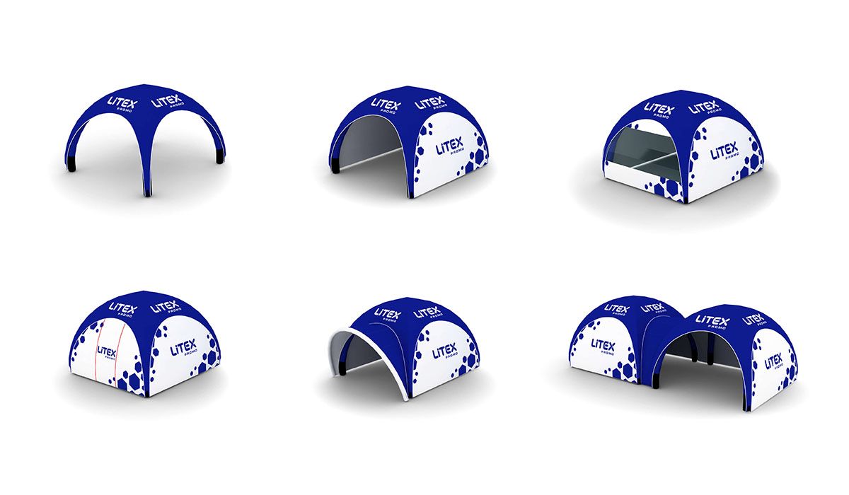 Namiot dmuchany stałociśnieniowy AirBlock