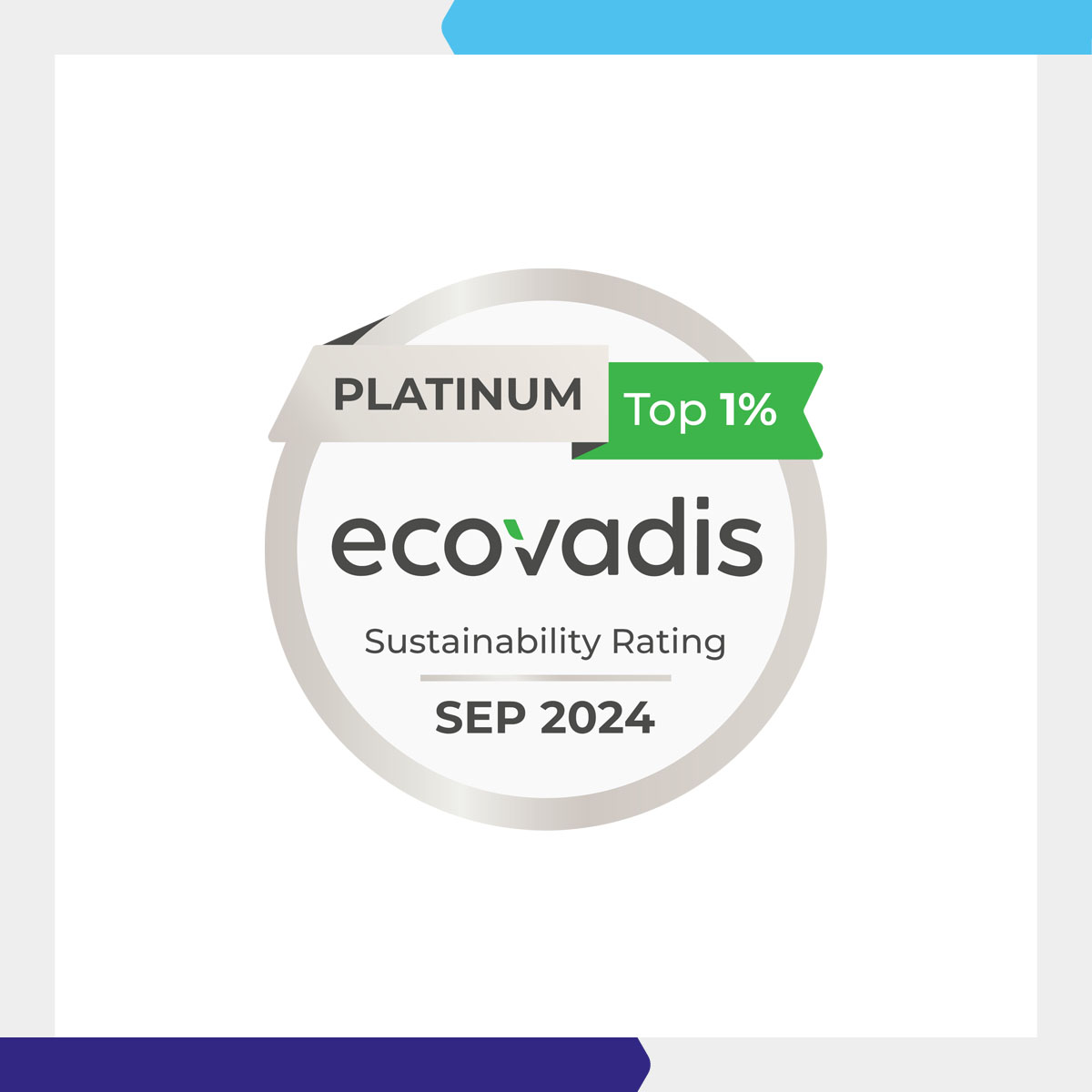 Litex Promo awarded the EcoVadis Platinum distinction